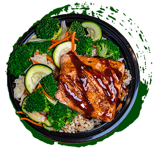 SalmonBowl-1-min Salmon Teriyaki