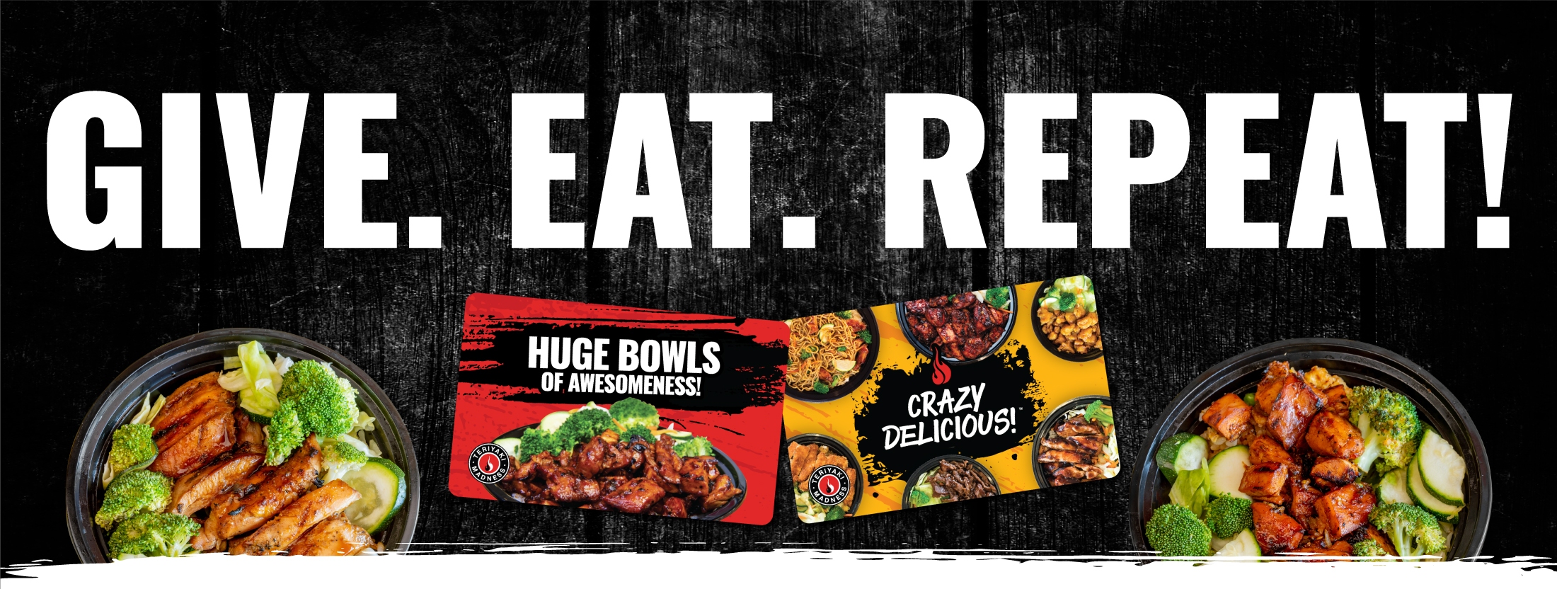 Give. Eat. Repeat! Gift Cards.