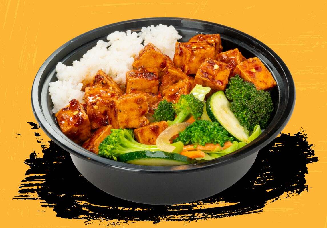 Spicy Tofu Teriyaki Bowl