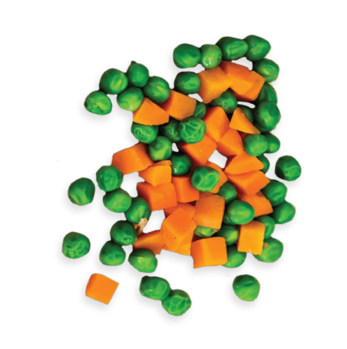 Peas and carrots